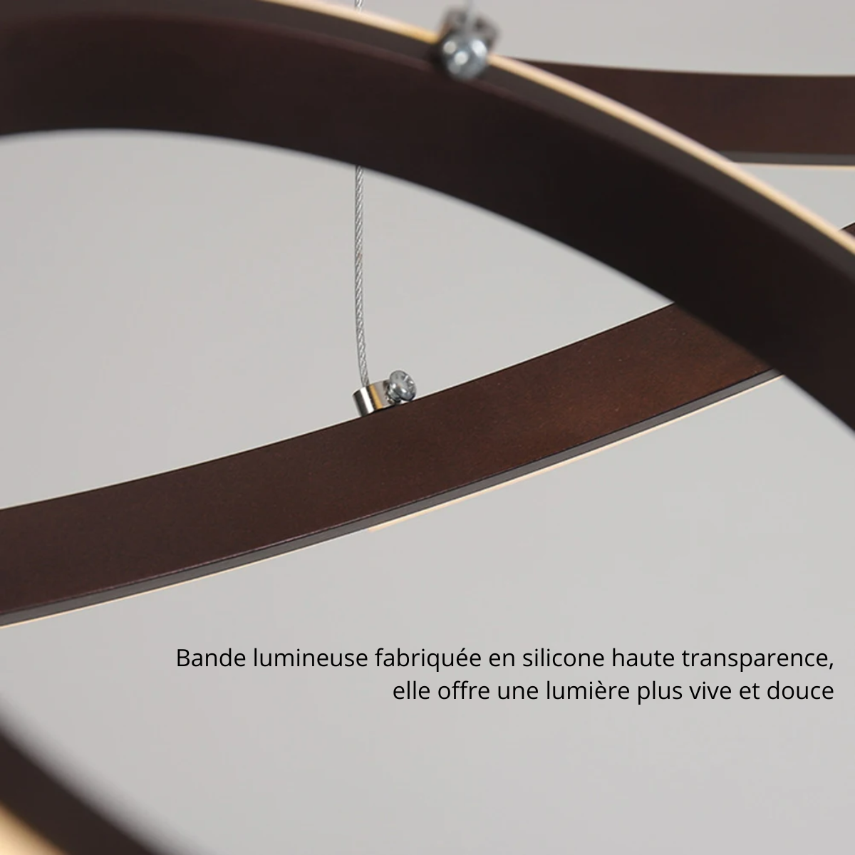 Lustre 3 cercles - Celestial