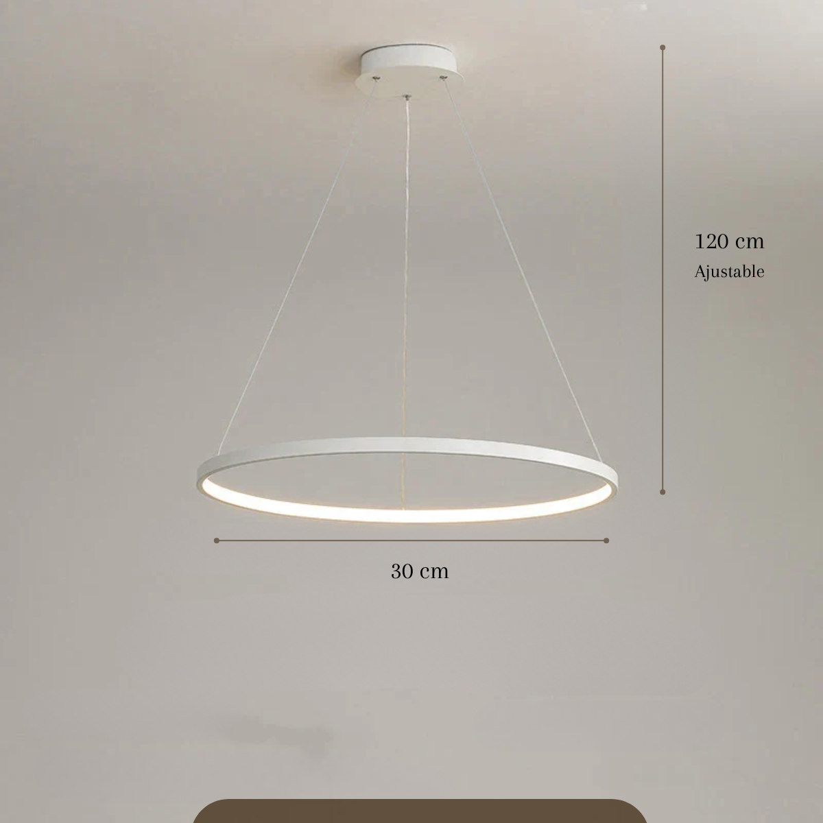 Lustre anneau LED - Celestia