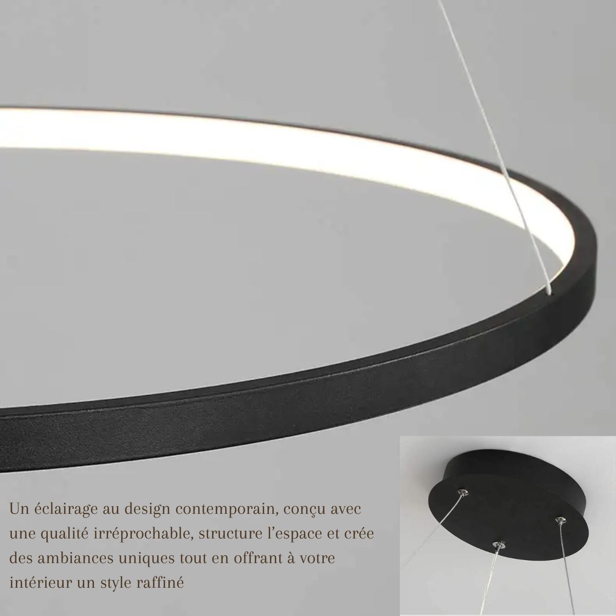 Lustre anneau LED - Celestia