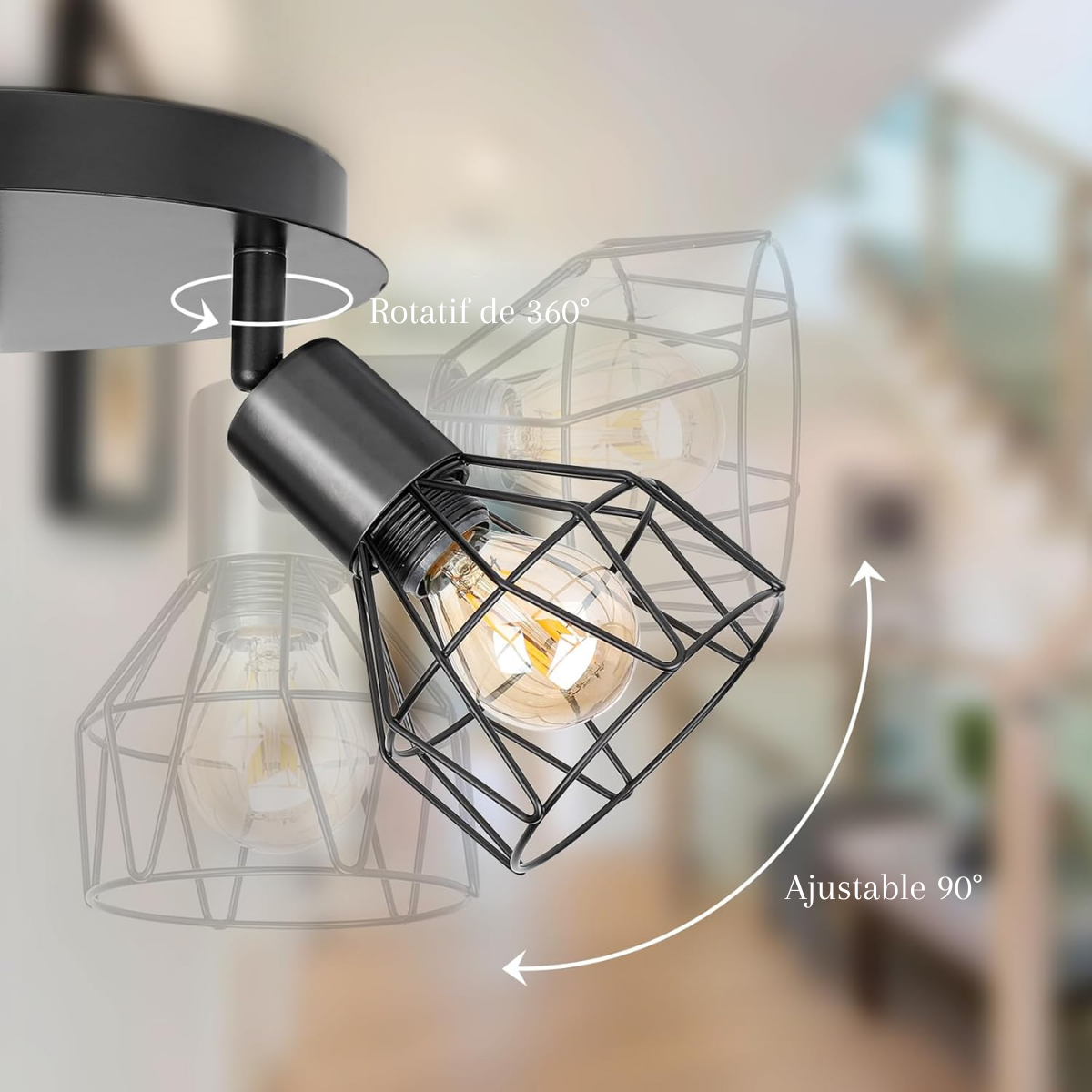 Plafonnier 3 spots - Apexia