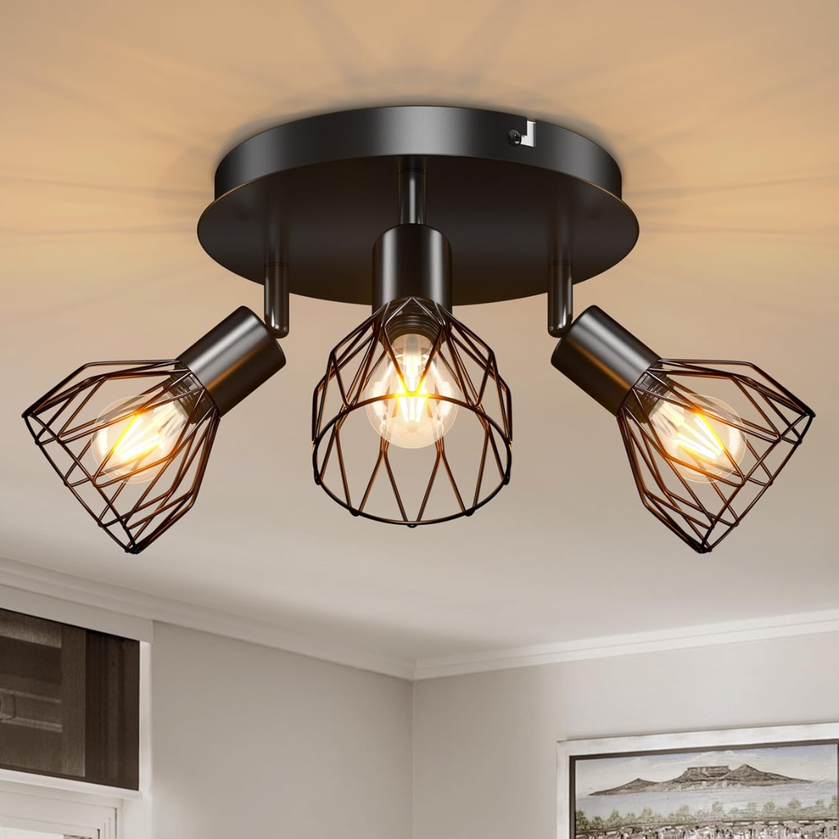 Plafonnier 3 spots - Apexia