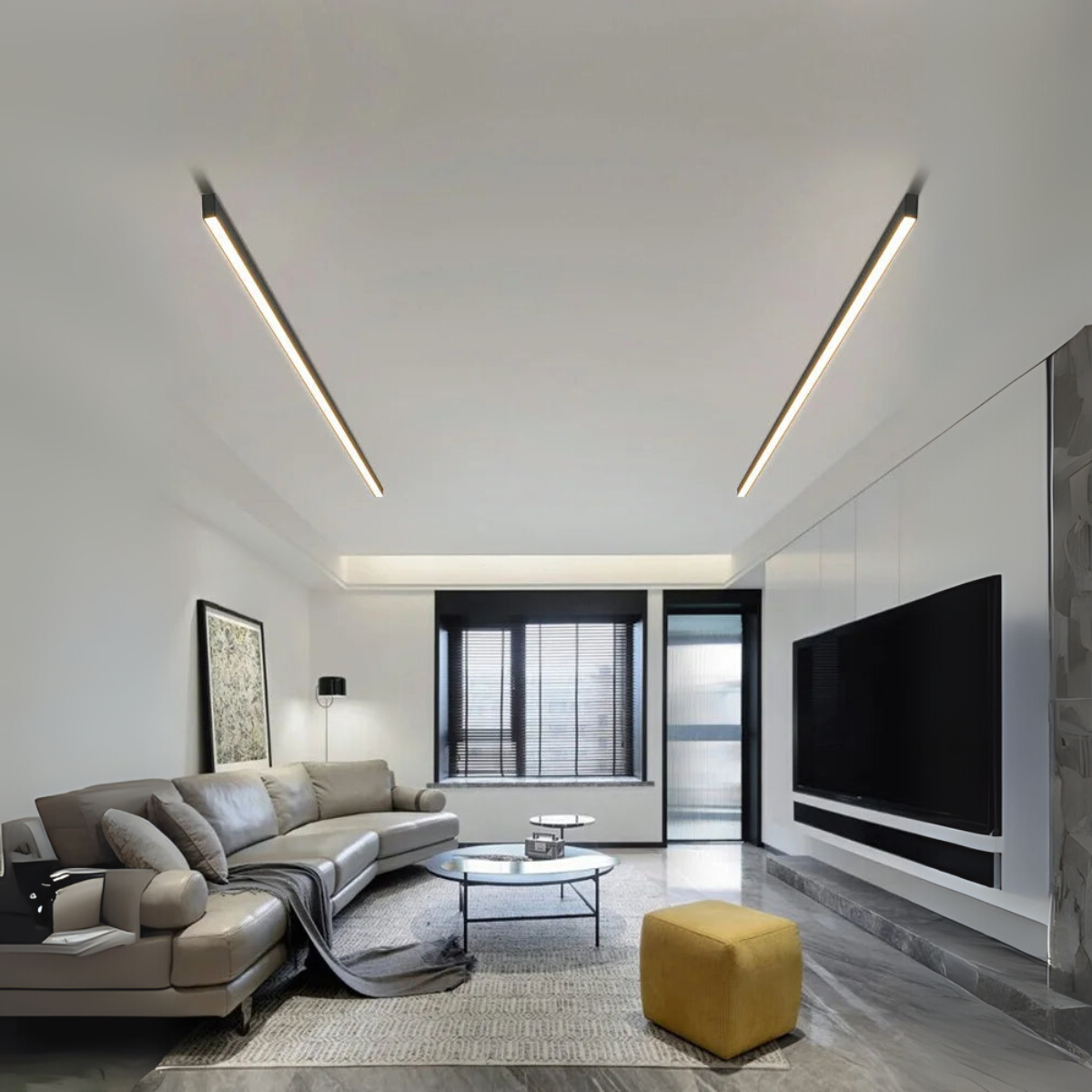 Plafonnier barre LED - Axe