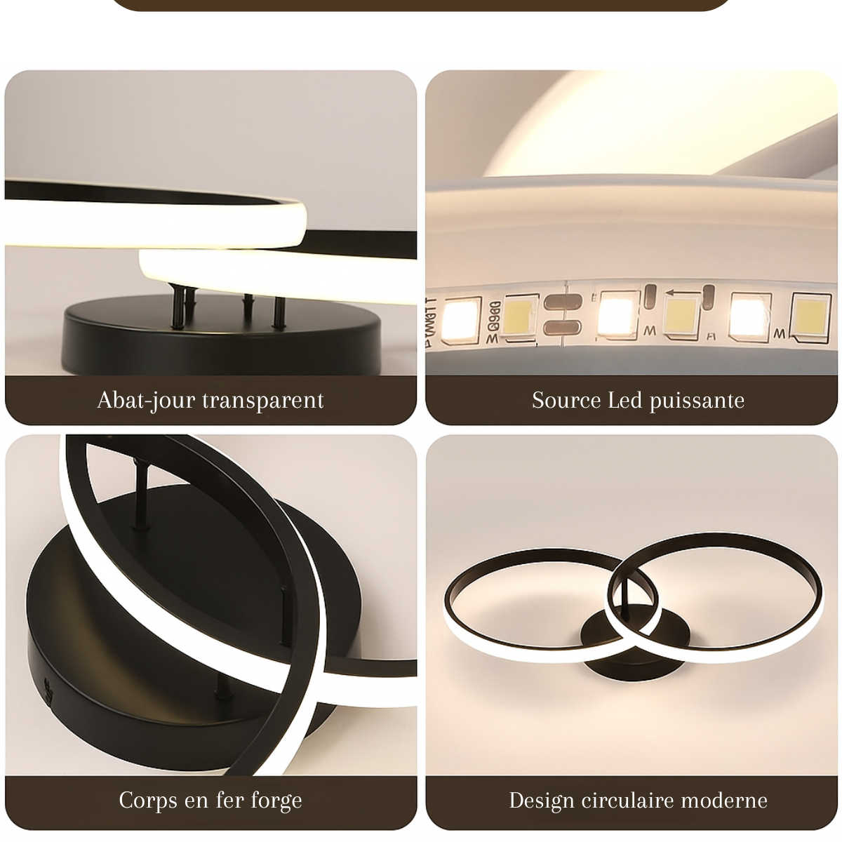 Plafonnier cercle lumineux - Radiance