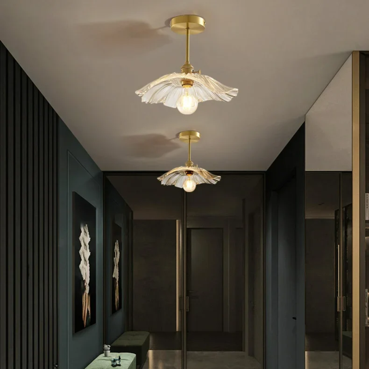 Plafonnier fleur - Harmonie