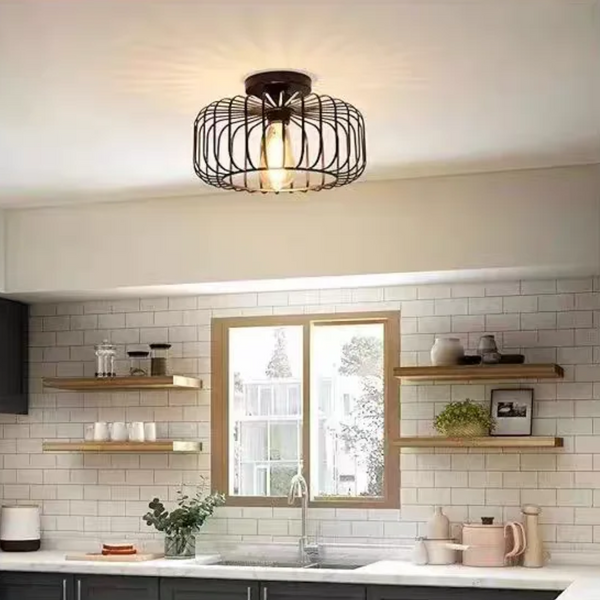 Plafonnier industriel cage - Obscurea