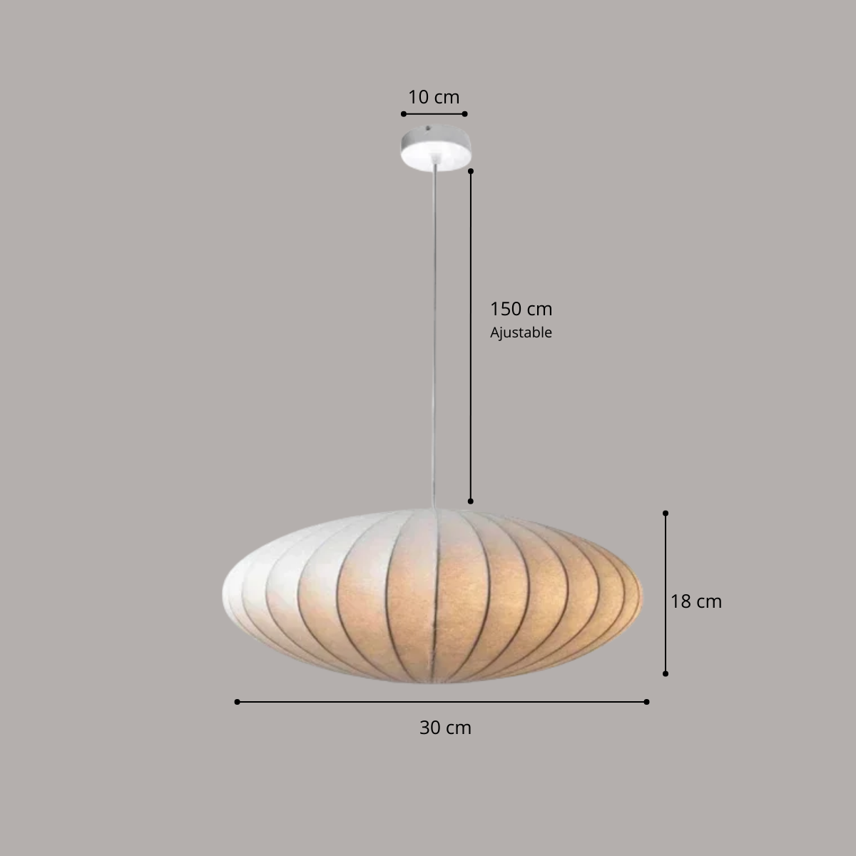 Plafonnier japandi - Reverie