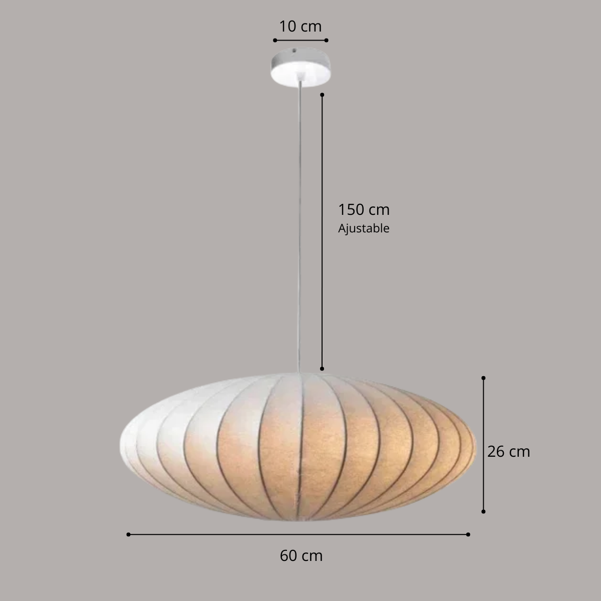 Plafonnier japandi - Reverie