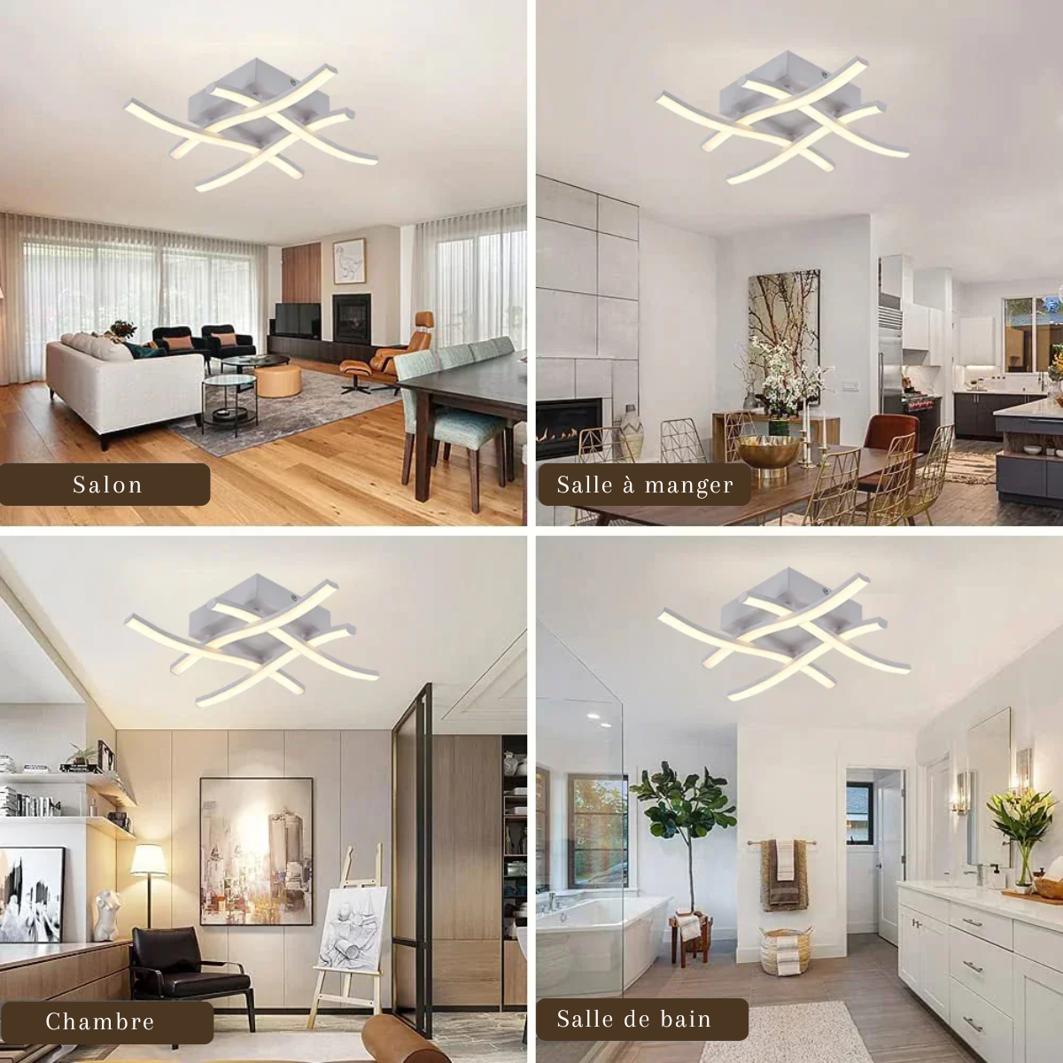 Plafonnier LED moderne design - Illume