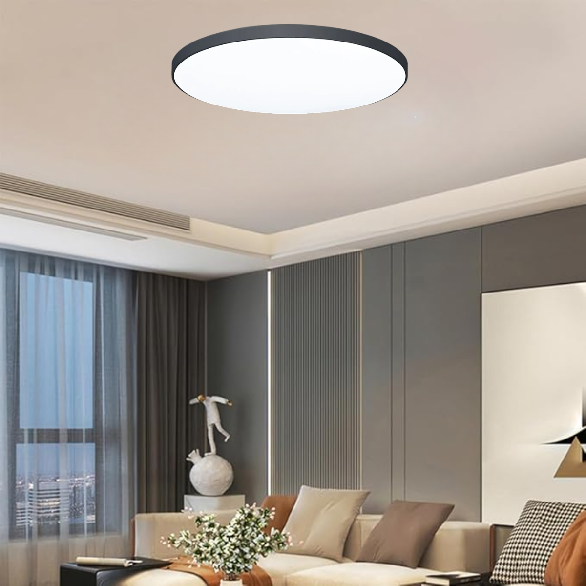 Plafonnier LED rond – Halo