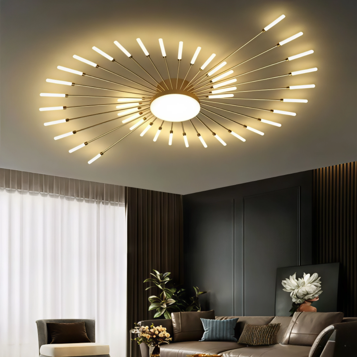 Plafonnier moderne salon - Solara