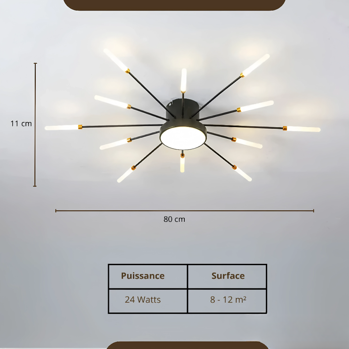 Plafonnier moderne salon - Solara