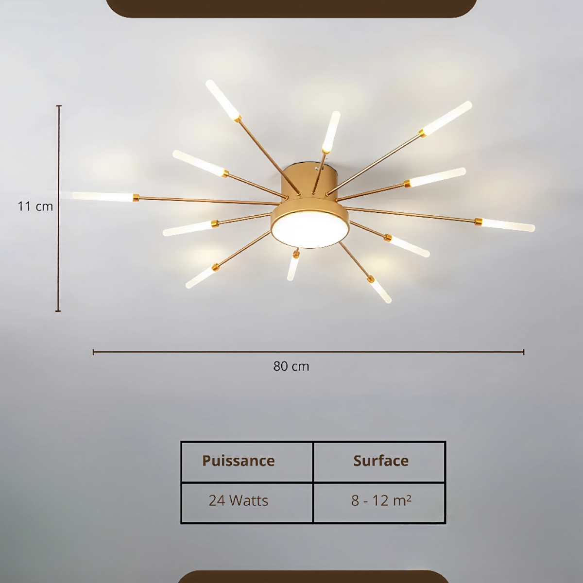 Plafonnier moderne salon - Solara