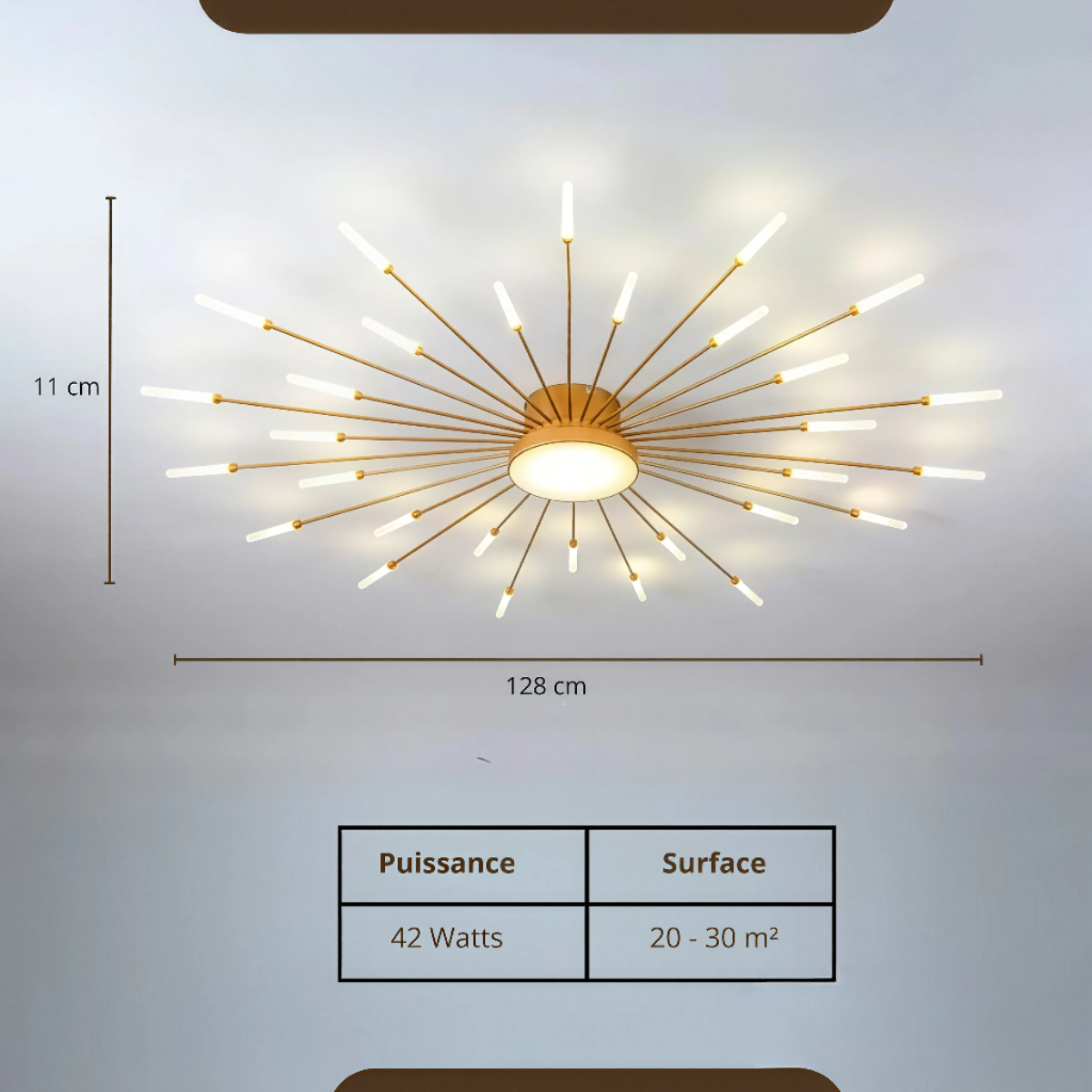 Plafonnier moderne salon - Solara