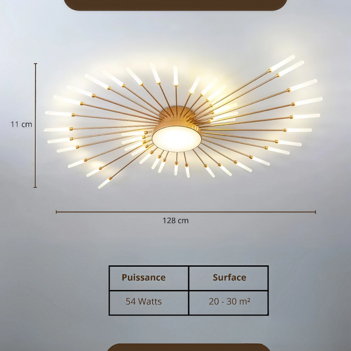 Plafonnier moderne salon - Solara
