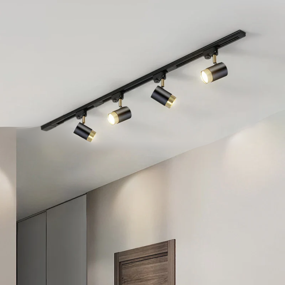 Plafonnier 4 spots orientables - Meridianis