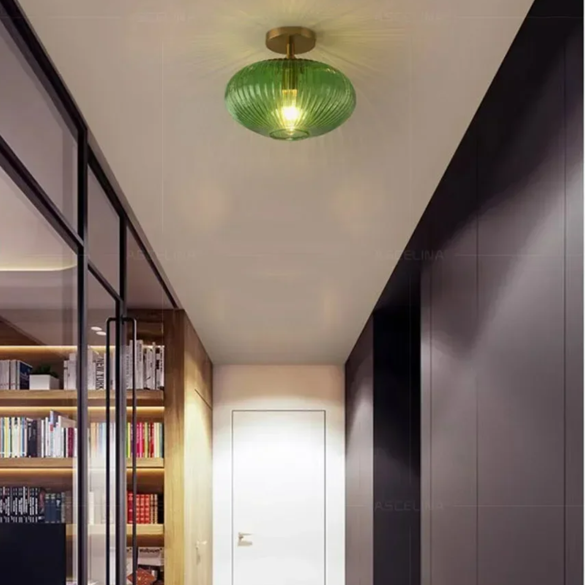 Plafonnier verre vintage - Ethereal