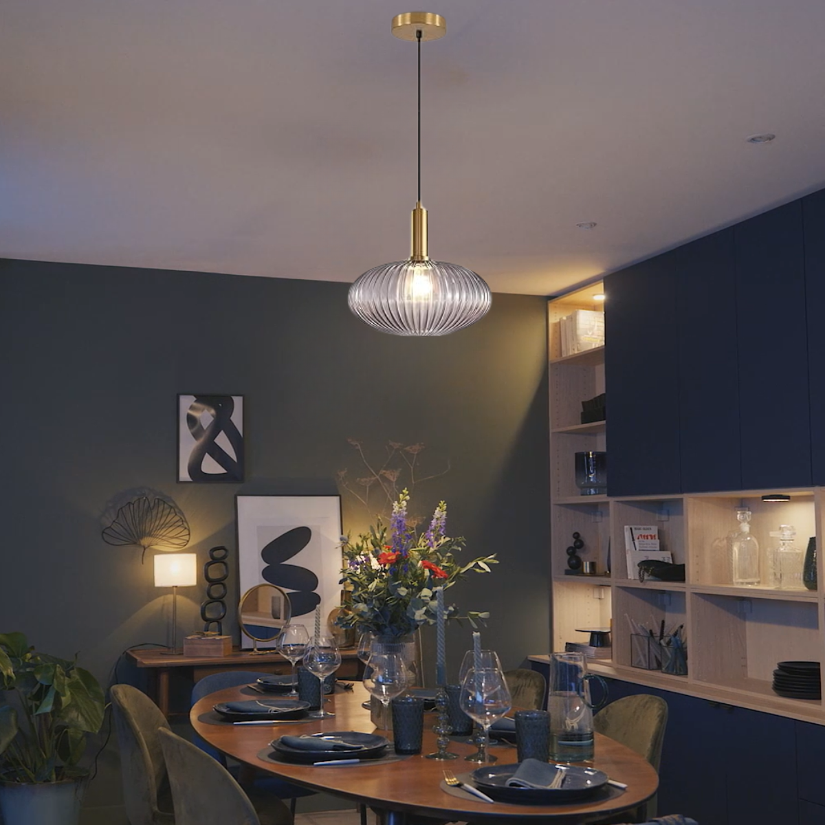 Plafonnier verre vintage - Ethereal