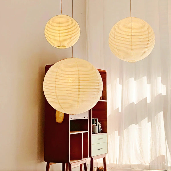 Plafonnier boule papier - Globe