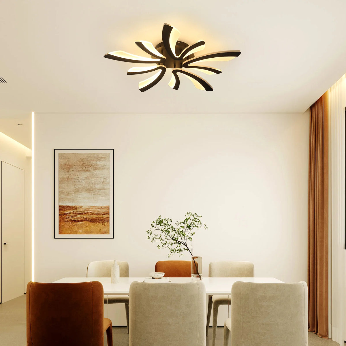 Luminaire LED plafonnier design - Eclipse