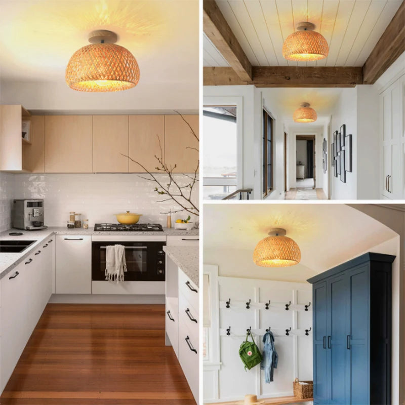 Petit plafonnier bambou - Arboris