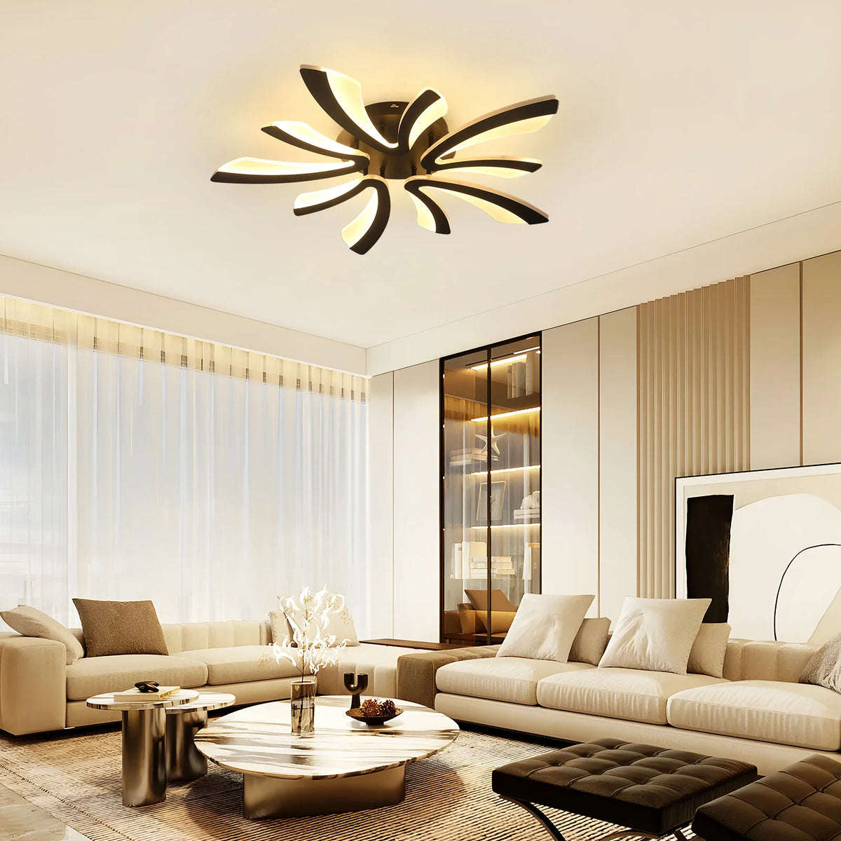 Luminaire LED plafonnier design - Eclipse