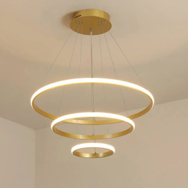 Lustre 3 cercles - Celestial