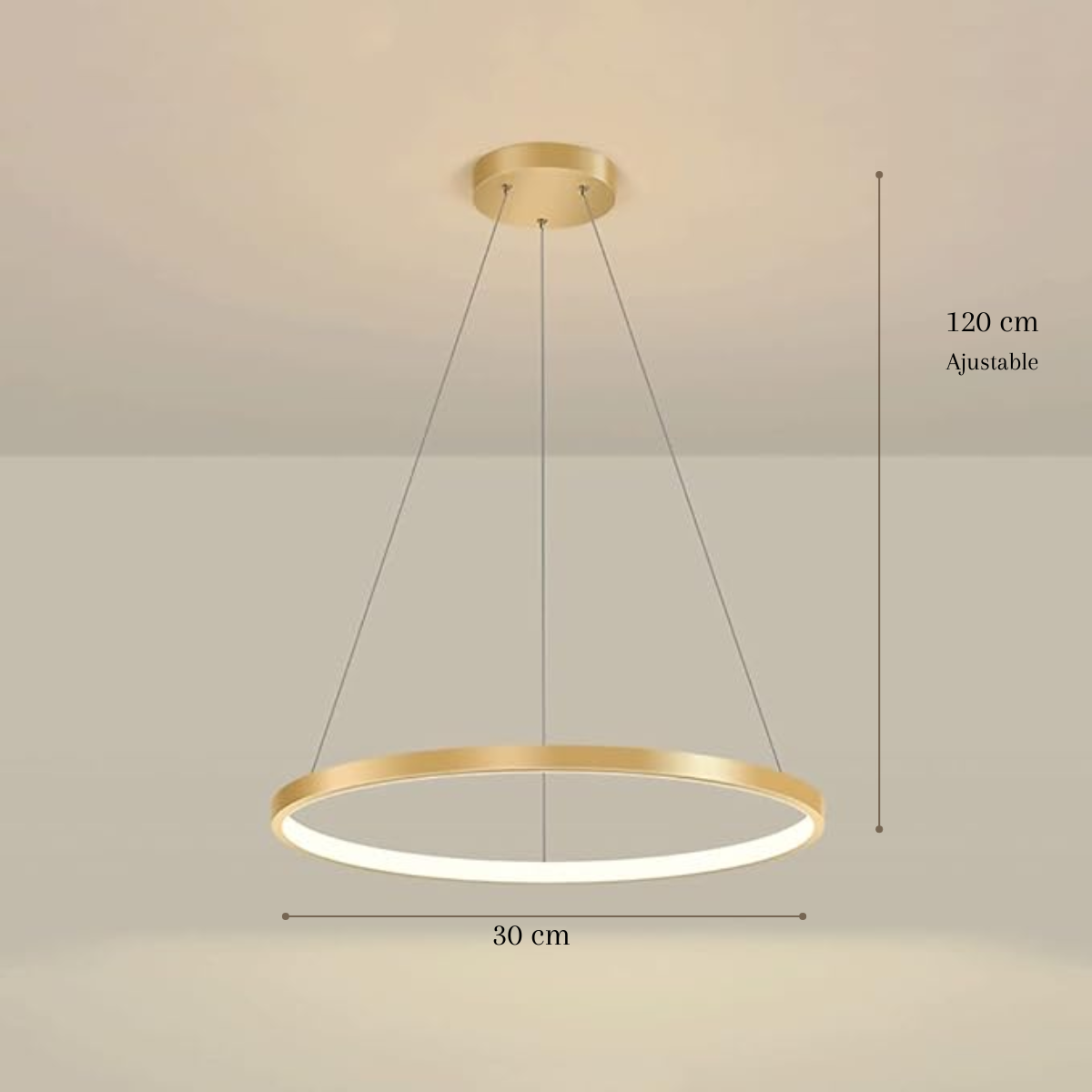 Lustre anneau LED - Celestia