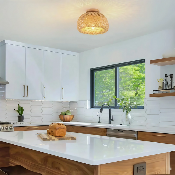 Petit plafonnier bambou - Arboris