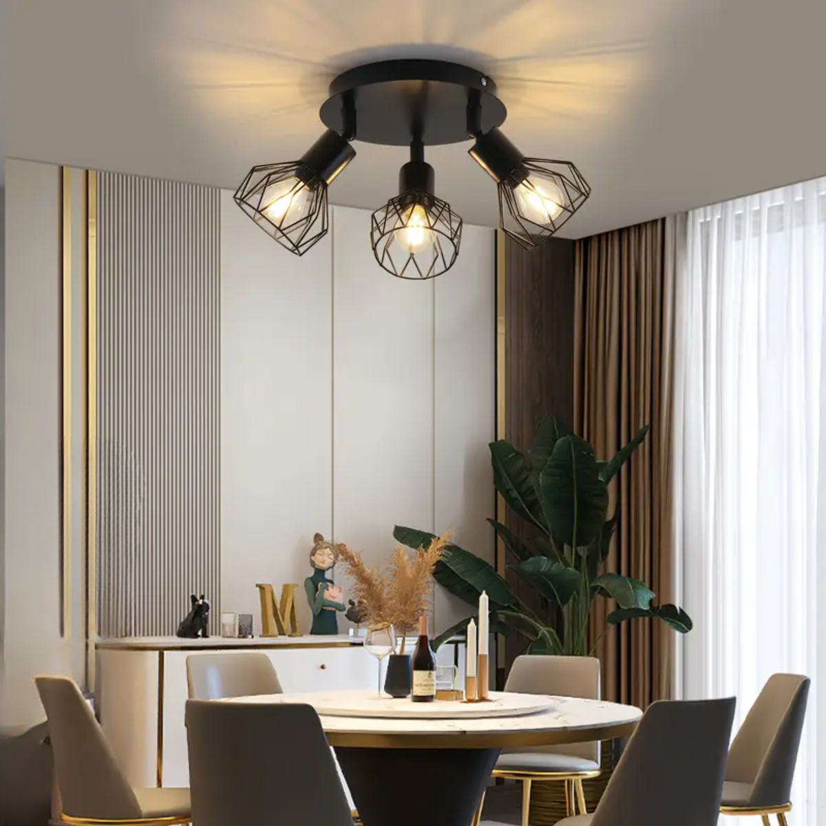 Plafonnier 3 spots - Apexia