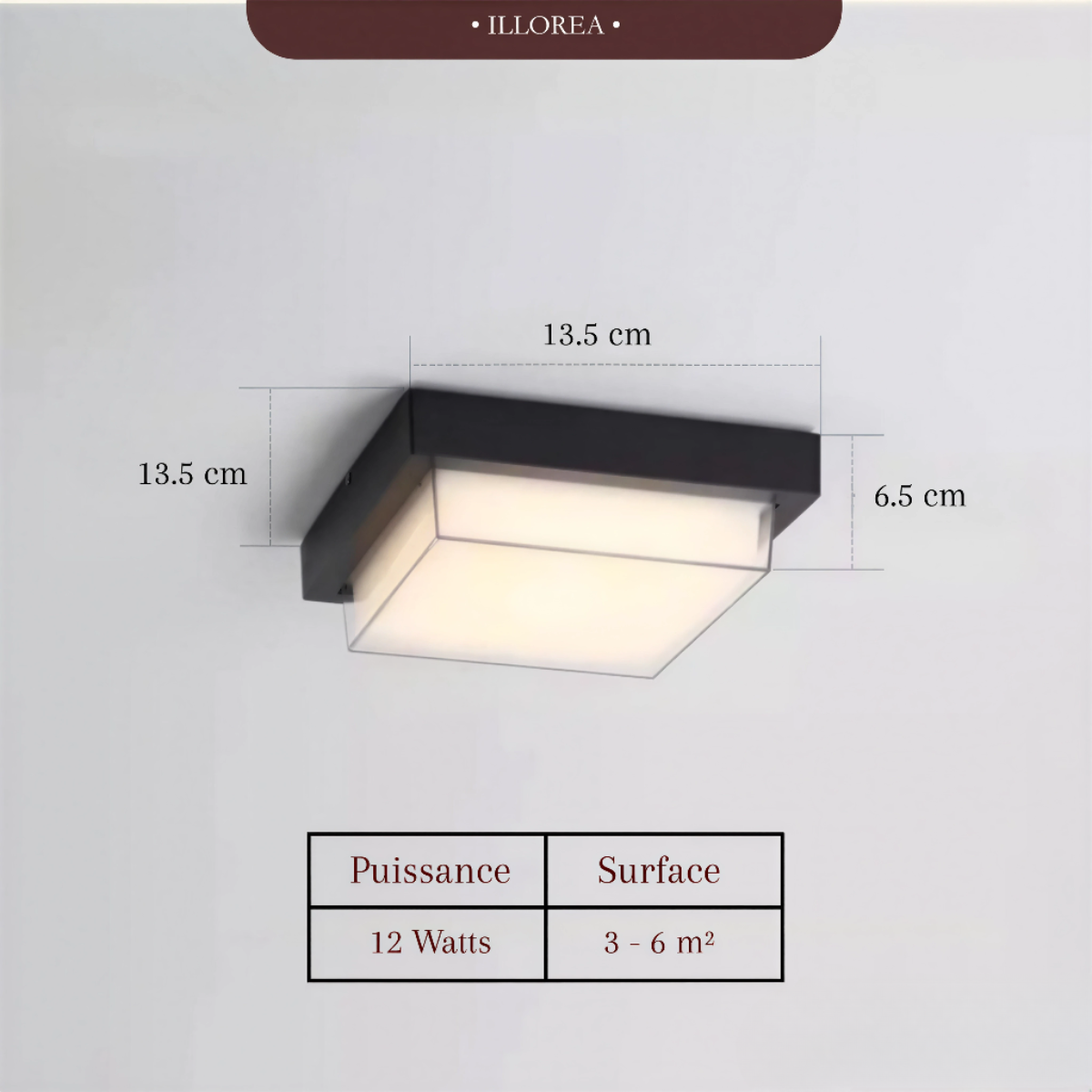 Plafonnier exterieur LED - Nova