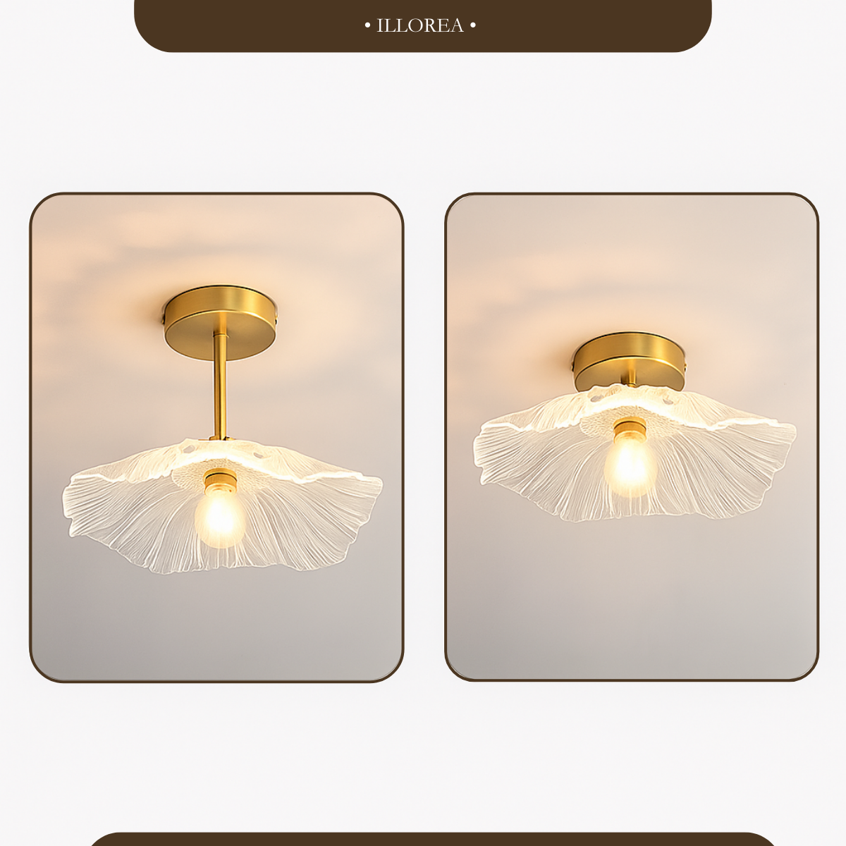 Plafonnier fleur - Harmonie