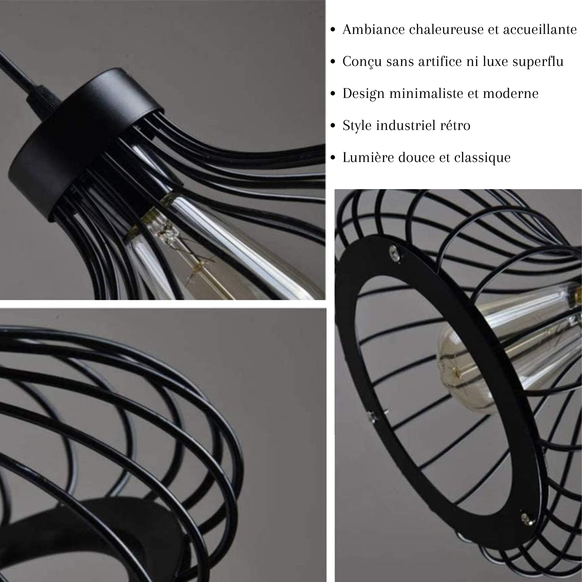 Plafonnier industriel suspendu - Stellar