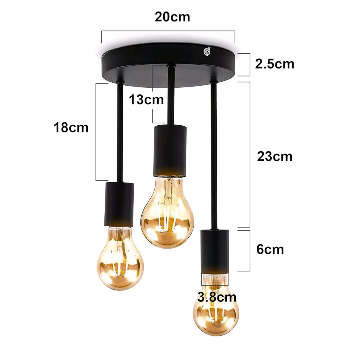 Plafonnier industriel vintage – Heritage