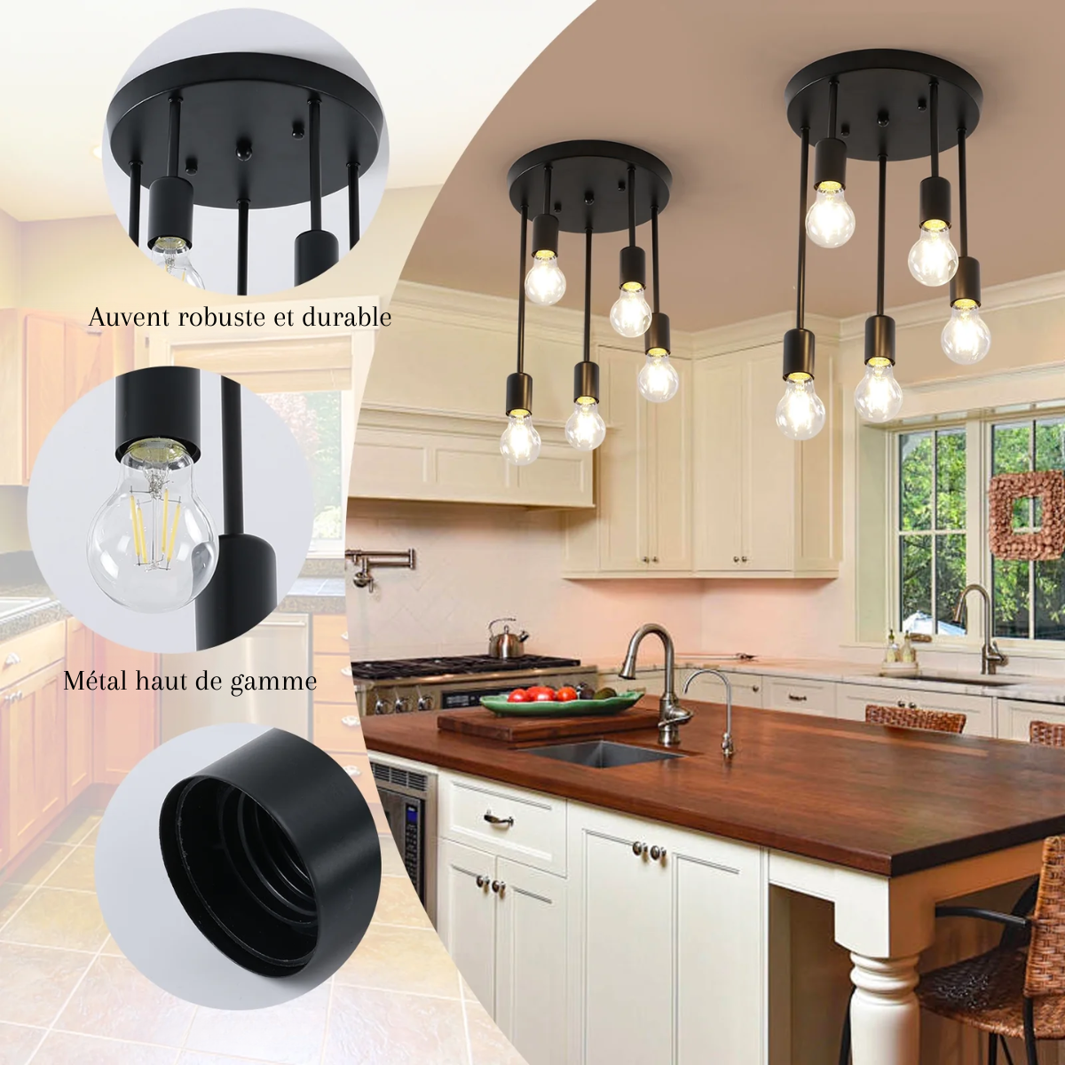 Plafonnier industriel vintage – Heritage