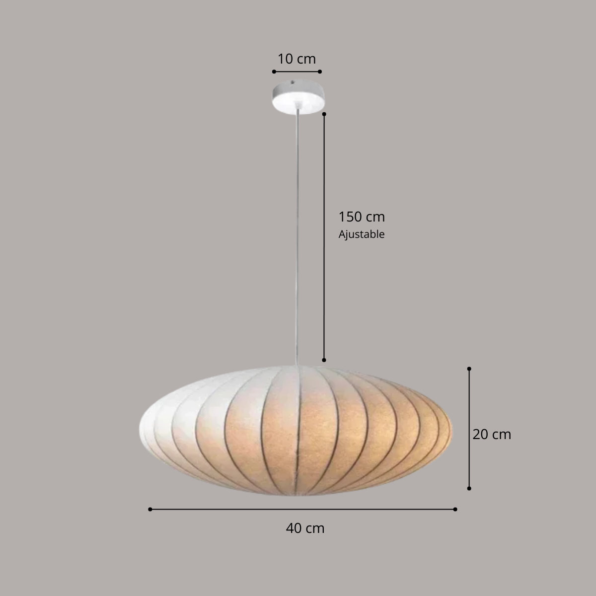 Plafonnier japandi - Reverie