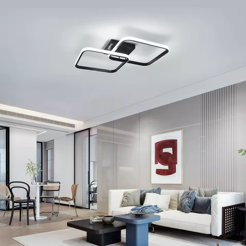 Plafonnier led moderne carré - Luminor