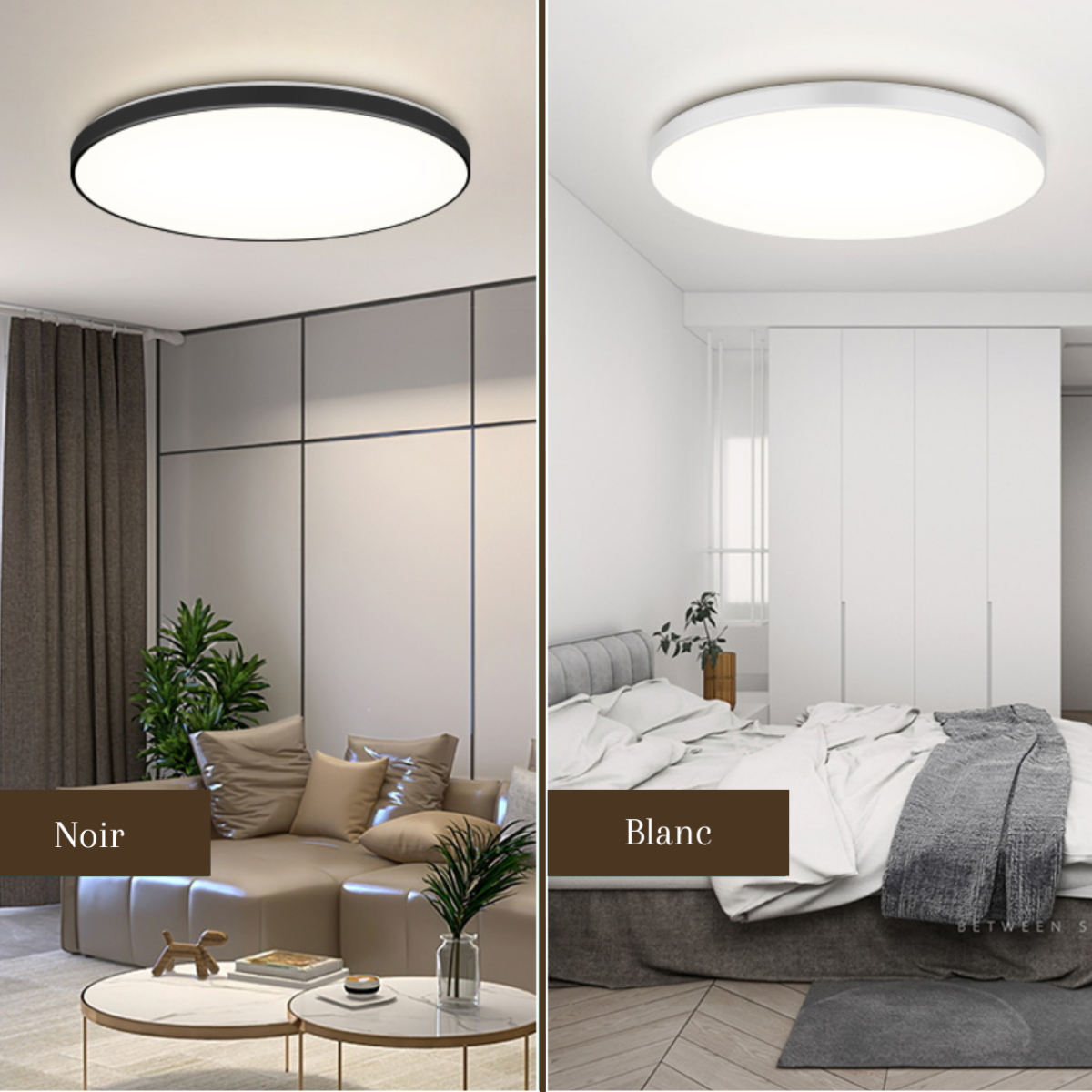 Plafonnier LED rond – Halo