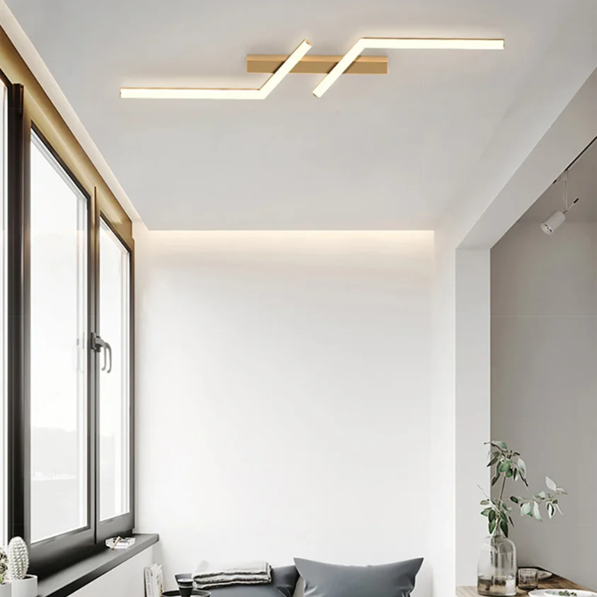 Plafonnier pour couloir étroit - Dusk