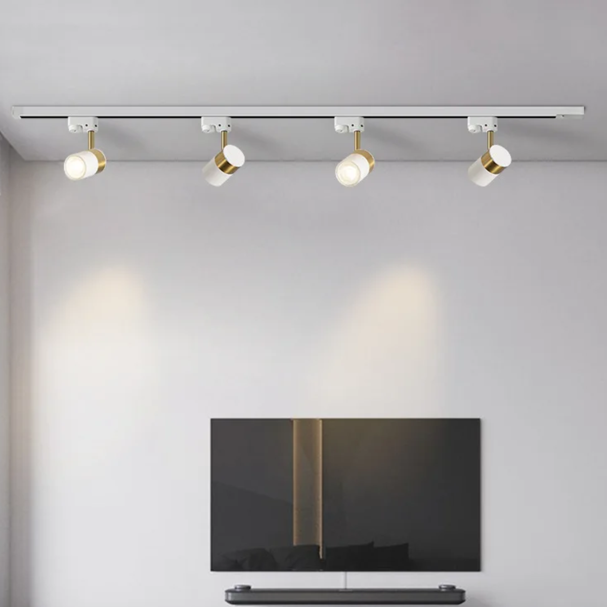 Plafonnier 4 spots orientables - Meridianis