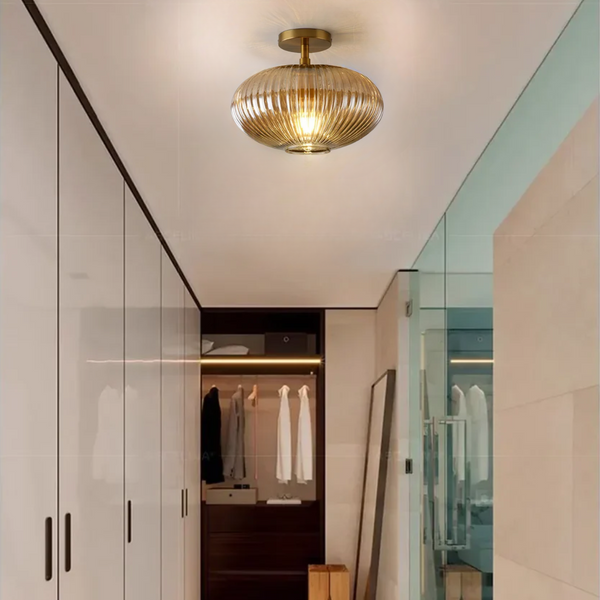 Plafonnier verre vintage - Ethereal