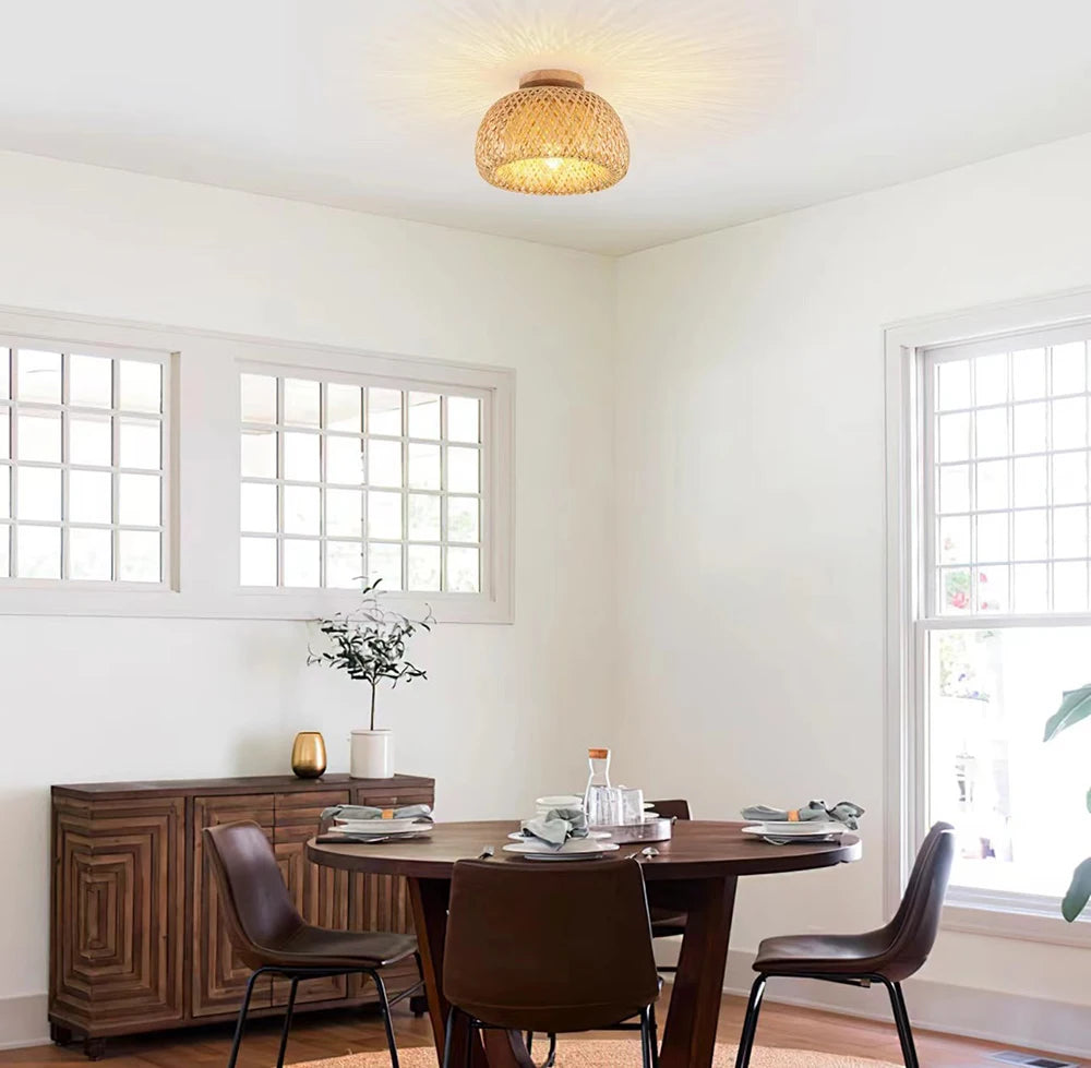 Petit plafonnier bambou - Arboris