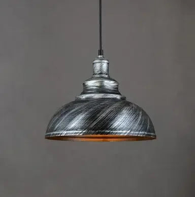 Suspension industrielle vintage - Lumoraine