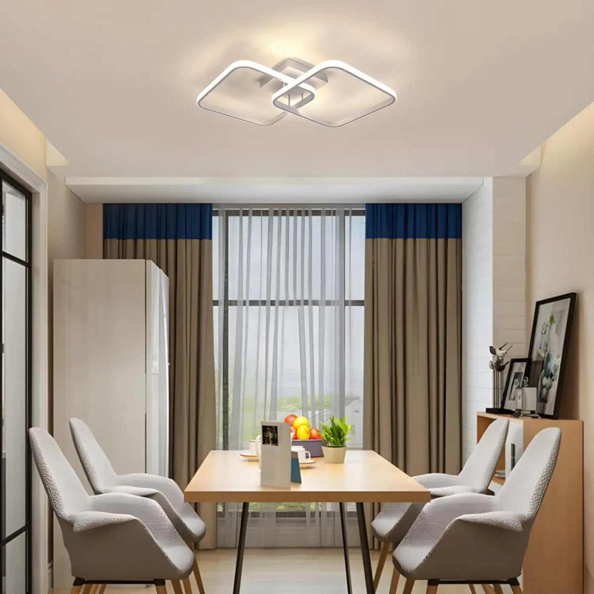 Plafonnier led moderne carré - Luminor